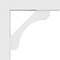 Ekena Millwork Standard Legacy Architectural Grade PVC Bracket With Block Ends, 5"W x 30"D x 30"H BKTP05X30X30LEC05 - alternate 2